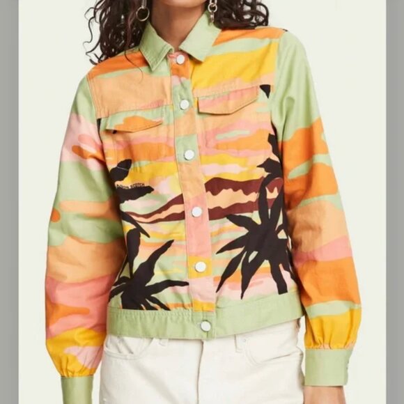 NWT Scotch & Soda Tropical Jacket - Picture 11 of 11